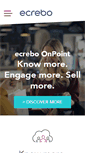 Mobile Screenshot of ecrebo.com